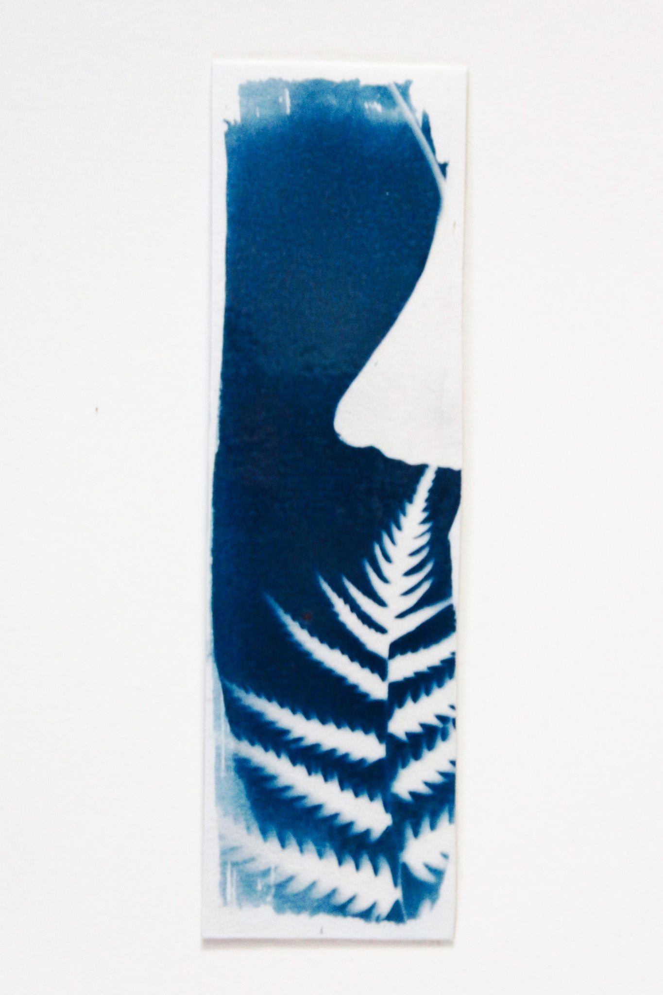 HANDMADE CYANOTYPE BOOKMARKS -  NATURE