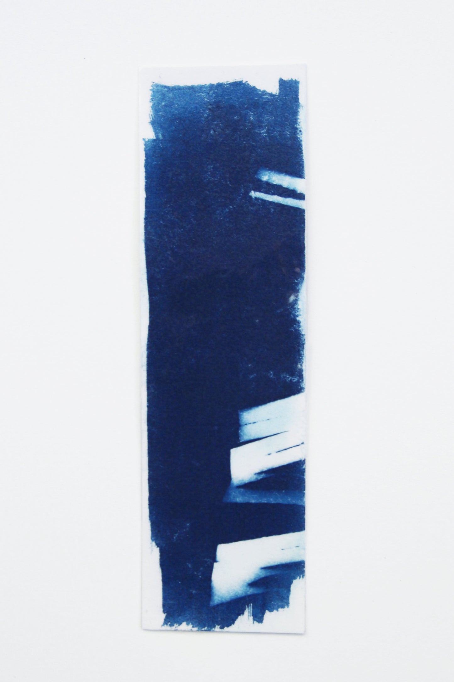 HANDMAKE CYANOTYPE BOOKMARKS - ABSTRACT