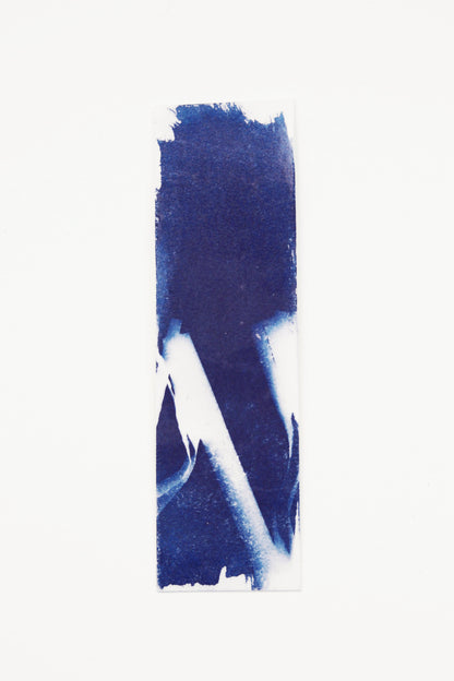 HANDMAKE CYANOTYPE BOOKMARKS - ABSTRACT