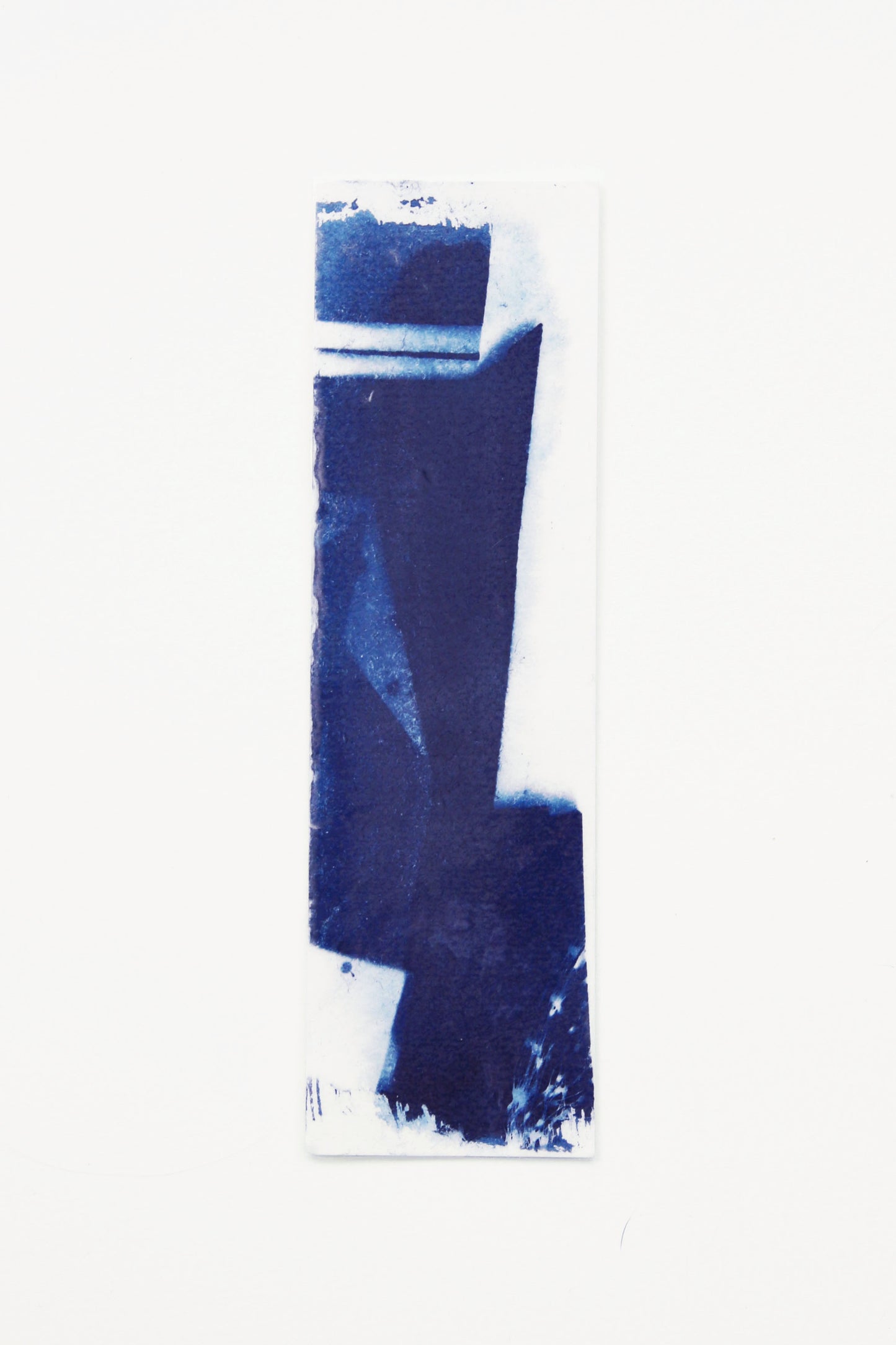 HANDMAKE CYANOTYPE BOOKMARKS - ABSTRACT