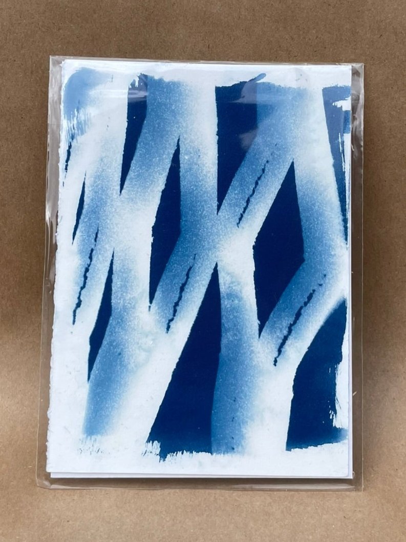 5"x7" CYANOTYPE PRINTS