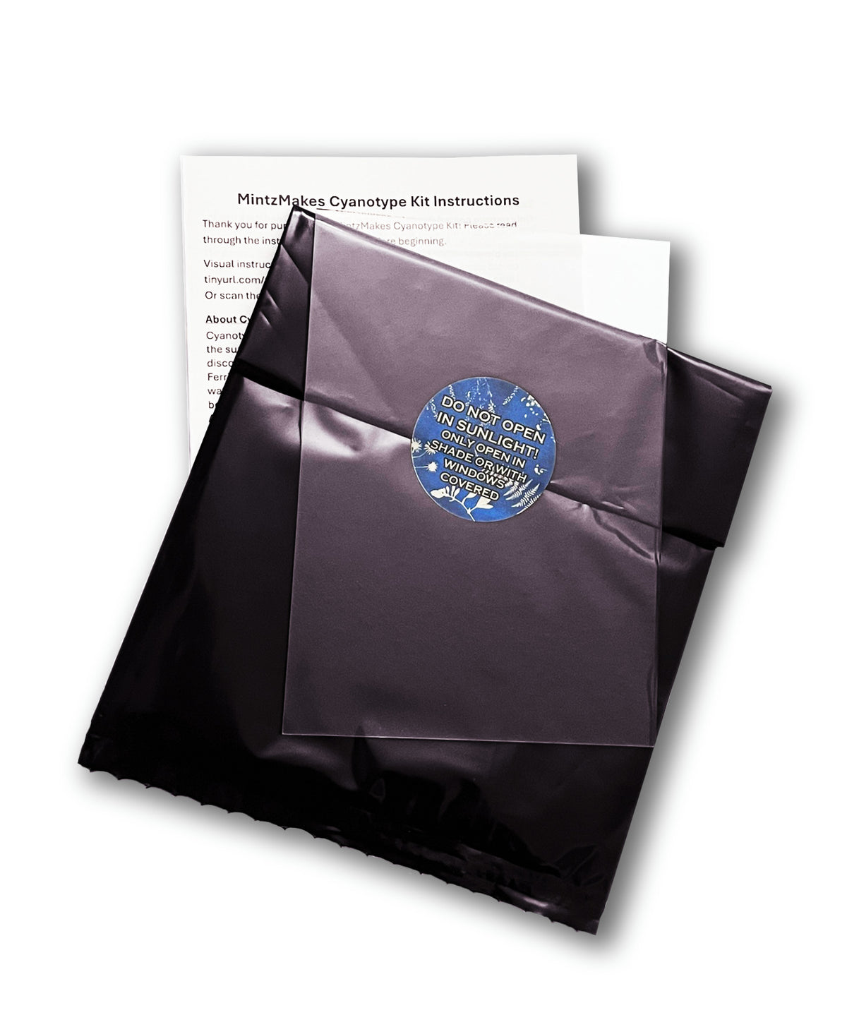 DIY CYANOTYPE KIT - MintzMakesMintzMakes