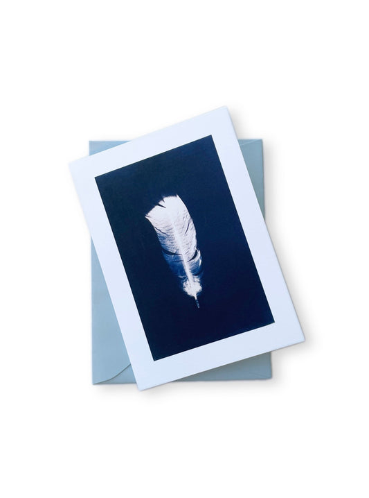 "LIGHT, AS A FEATHER" GREETING CARD - MintzMakesMintzMakes